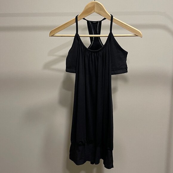 LULULEMON Yoga/Workout Top - Size 6 - Black - Picture 1 of 3